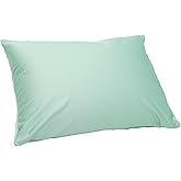 Focustree Microbead Throw Pillow with Removable Cover Bed Body Microbead Pillow Neck Head Back Support, Spandex Soft Silky Fabric for Sleeping and Travel Sofa Bedroom Comfortable (Jade Green)