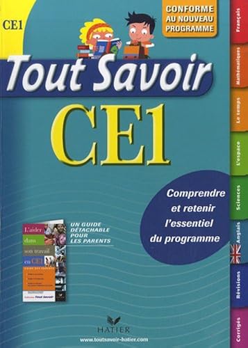 Download Tout savoir CE1 PDF