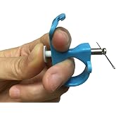 Needle Puller, 3 in 1 Thread Cutter Sewing Thimble Shielded Protector Pin Needles Quilting Craft Accessories DIY Sewing Tools