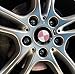 Breast Cancer Awareness for BMW - Gloss Pink WITH SPARKLES Vinyl Emblem Covers and Ribbon decals - Fits almost all BMWs - by Air Advance