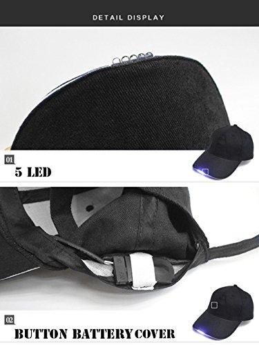 UltraKey-Hands-Free-LED-Baseball-Cap-Light-Glow-Bright-Women-Men-Sport-Hat-Dark-For-Outdoor-Jogging-Breathable-Snapback-Hats-Hip-Hop-Party-Holiday UltraKey-Hands-Free-LED-Baseball-Cap-Light-Glow-Bright-Women-Men-Sport-Hat-Dark-For-Outdoor-Jogging-Breathable-Snapback-Hats-Hip-Hop-Party-Holiday