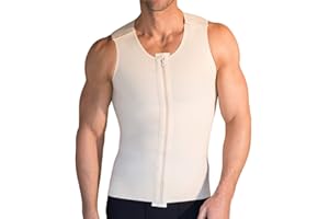 MARENA MV Stage 1 Men’s Adjustable Sleeveless Compression Vest – Post-Surgery Support Garment