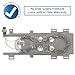 PRYSM 8544771 Dryer Element Compatible with Whirlpool, Maytag, KitchenAid, Jenn-Air, Amana, Magic Chef, Admiral, Norge, Roper, Replacement for AP6013115, 8544771, 1180054, PS11746337, W10836011