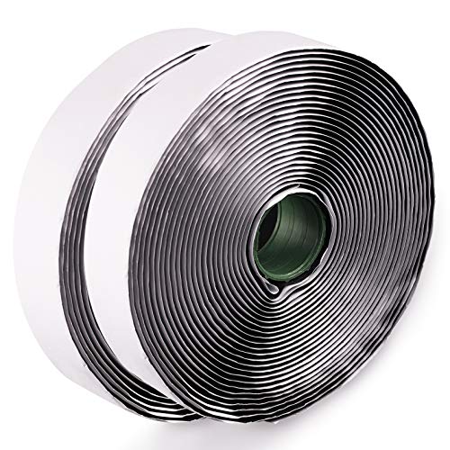 LLPT Hook and Loop Tape Color Black 1 Inch x 23 Feet Heavy Duty Adhesive Hook Loop Strip Mounting Tape for Indoor and Outdoor (HTB130) - Thumbnail 6