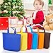 TANGDIAABBCC Zymise Party Favor Gift Bags with Handles, 9 Colors Non-Woven Party Gift Tote Bags Treat Bags, Pack of 62