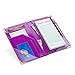 Sonic Server Dazzling Glitter Server Book and Waiter Waitress Organizer for Waitstaff | Magenta Purple Bling | 10 Pockets Holds Guest Checks, Money, Receipts, Order Pad with Pen Holder Loop