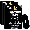 HERONLINK Micropore Tape (60-Pack) - Pain Free Removal, Hypoallergenic, Adhesive Cotton Tape,2 months
