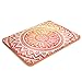 iCasso Macbook Old Retina 13 Inch Case Art Printing Matte Hard Shell Plastic Protective Cover For Macbook Pro 13 Inch Retina No CD-ROM Model A1425/A1502 (Orange Medallion)