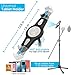 Microphone Stand Tablet Mount, Anko 2-in-1 Adjustable Mic Stand with iPad Holder/Pop Filter for All 7-12 Inch Table Device