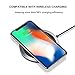 Wireless Charger Samsung Galaxy S8 Plus Case, FLOVEME Slim Fit Gradual Colorful Gradient Change Color Ultra Thin Lightweight Electroplating Bumper Anti-Drop Clear Hard Back Cover, Transparent Blue