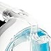 TRIBORD SUBEA EASYBREATH (2020 Version) Full FACE Anti - Fog Snorkel MASK with A Secure Lock and Free Replacement Ring & Optional Camera Mount - for Adults OR Kids (Clear, Universal)