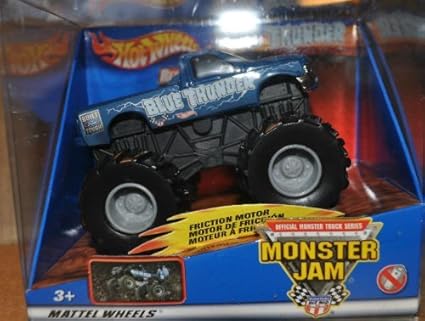 hot wheels monster jam blue thunder