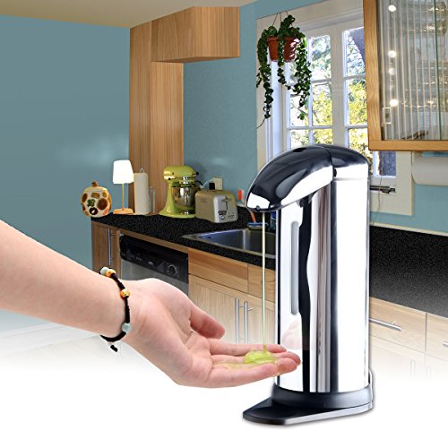 Automatic Soap Dispenser, Homitex Automatic Hand Touchless Sensor Soap