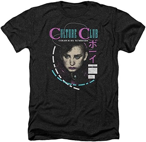 Culture Club - Colour By Numbers - Adult Heather T-Shirt - XL