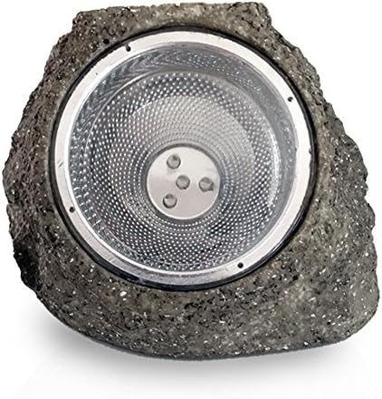 YOCHEA Outdoor Decoration Lights Solar Rock Stone Landscaping Lights for Garden, Pathway, 4 Packs