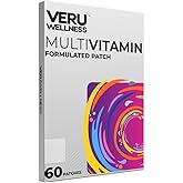 Veru Wellness Multivitamin Daily Patch - Vitamin Patch, 60 Count | Daily Multivitamin