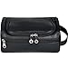 Toiletry Bag for Men Women,Top Opening Travel Makeup Bag by Sunny Snowy (black)