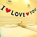 I LOVE YOU Banner, ProCIV Proposal Decoration for Courtship, Birthday, Wedding Anniversary Bridal Party