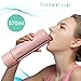 FOURPLUSONE Smart Water Bottle Bluetooth - Portable Indoor Outdoor Supplies Hermetic 570ml Bicycle Sports Water Bottle for Bluetooth Speaker, Mobile Phone Charger (Pink)