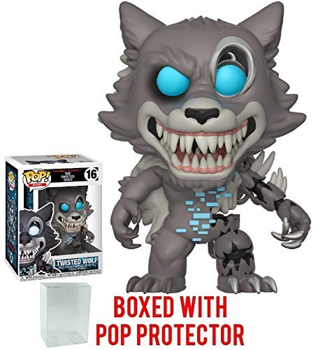 Funko Pop! Books: Five Nights at Freddy's The Twisted Ones - Twisted Wolf Vinyl Figure (Bundled with Pop Box Protector Case)