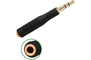 3.5mm Stereo Adapter Conversion Head with 3/4 Poles Female Jacks for Headphone Phone PC Devices Conversion Head