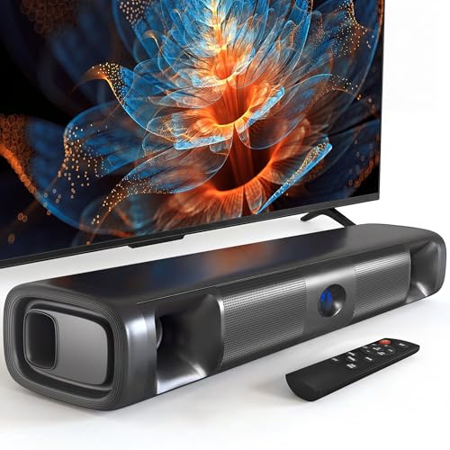 Sound Bar for Smart TV, 60W Deep Bass Soundbar with Clear Voice