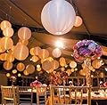 Good 50 Led Ball Lamps Balloon Light for Lantern Wedding Party Decoration White OSB