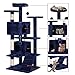 Yaheetech 54in Cat Tree Tower Condo Furniture Scratch Post for Kittens Pet House Play