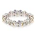 LADY COLOUR Jewelry Gifts for Mom Gifts for Women Bracelet for Women Colorful Stretch Bracelet Adjustable Bangle Aurore Boreale Crystals Jewelry Birthday Gifts for Wife Women Mom