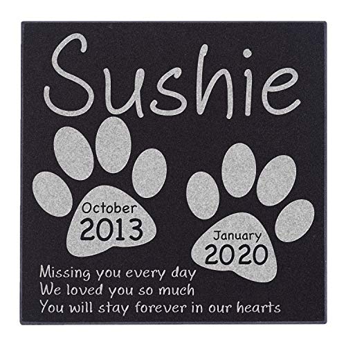 pet memorial grave markers