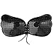 Silicone Invisible Bra Strapless Adhesive Reusable Push-up Bras with Drawstring #2 Black D
