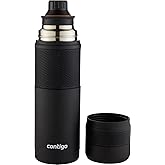 Contigo Thermal Bottle Thermalock, Vacuum Insulated Travel Flask, Thermos Flask for Hot Drinks, up to 35h hot & 60h Cold, Leakproof Coffee Tea Bottle, Stainless Steel Travel Mug