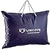 Luxury Down Alternative Microfiber Sleeping Pillow by Lincove - Super-Cozy Comfortable Bed Pillow 100% Cotton Sham & 600 Thread Count - Ideal for Back and Stomach Sleeper (Standard)