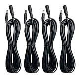 DC 12V Power Extension Cord Cable 15ft (5m) 2.1mm x 5.5mm Power Adapter Supply Extension Cable for CCTV Security Cameras IP Camera DVR Standalone