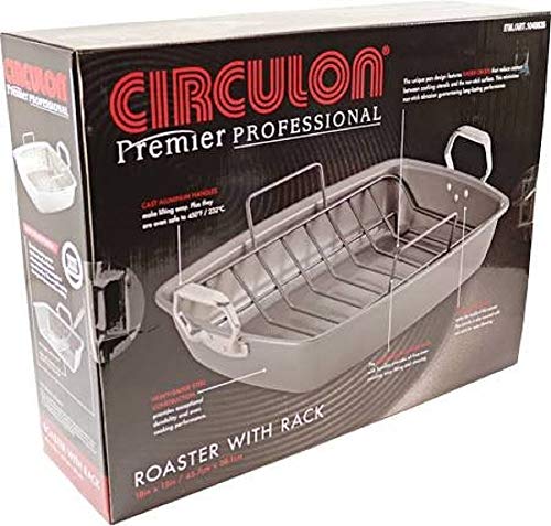 Circulon Premier Professional Roaster 18 X 15 with Rack