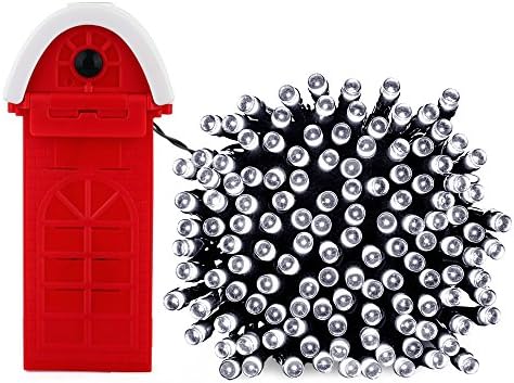 LUCKLED Saline 200 LED String Lights, 72ft White Fairy Decorative Lights for Indoor and Outdoor Decor, Patio, Lawn, Garden, Porch, Party and Holiday Decoration