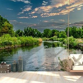 Wall Mural Landscape Removable Wallpaper Wall Sticker for Bedroom Living Room - 66x96 inches