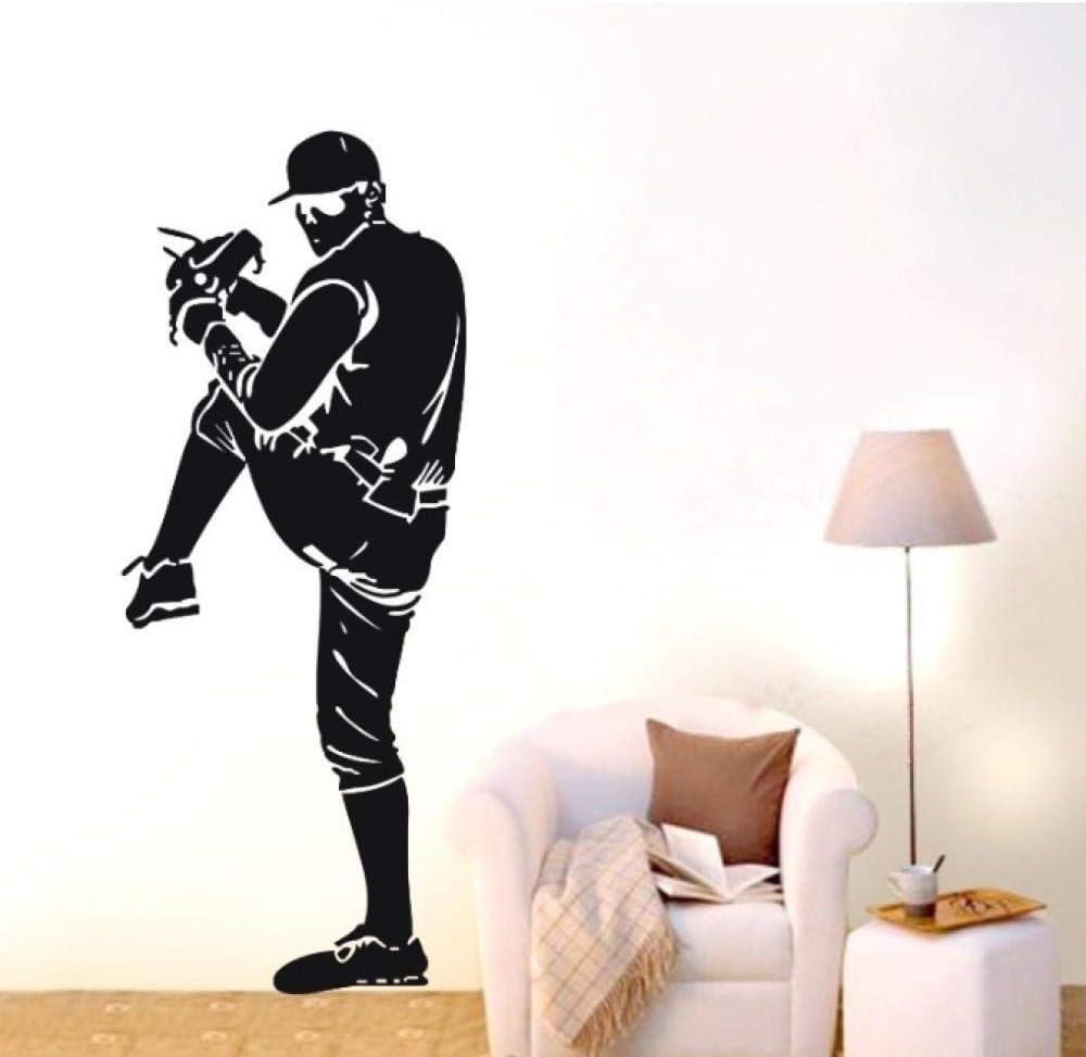 JiuJiu.Yan Venta caliente atletas de béisbol etiqueta de la pared