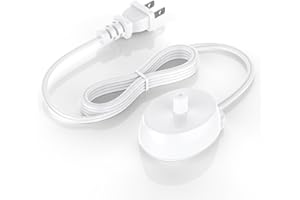 Newding Charger Base Replacement Compatible with Braun Oral B iO Series 6 5 4 3 2, Genius X, Vitality, Pro 3 3900 3500 3000, Pro 2, Pro 1000, Kids, Electric Toothbrush Charging Power Cord, IPX7