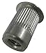 MASTER RIVET: AKL250-20-165 (25 Pack) Aluminum Thin-Nut, Large Flange Blind Rivet, Plain Finish, 1/4-20 x .030-.165 Grip Range