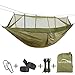 NAVESTAR Camping Hammock with Bug Net, Sturdy Double Hammock with Mosquito Net and Tree Straps for Outdoor Backpacking Hiking/Indoor Garden Yard