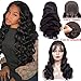 Healthair Lace Front Wigs Human Hair Body Wave Lace Front Human Hair Wigs Pre Plucked 4X4 Closure Lace Front Wigs with Baby Hairs (16