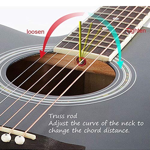 2 Vangoa+Full+Size+VG+41ECBK+Acoustic+Right+handed