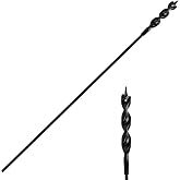 Flexible Installer Drill Bit for Pulling Wires Through Walls Ceilings and Sidewalks,54-Inch Long, 9/16-Inch Auger with a Fish Eye Hole and Screw Point, 3/16" 3-Flat Anti-Slip Shank