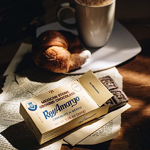 Rey Amargo Mexican Traditional Chocolate 2 bars (7.76 oz total