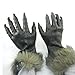 Odowalker Halloween Werewolf Costume Wolf Claws Gloves and Head Mask for Cosplay Costume Man Women Girls Boys Kids Unisex (Gloves)