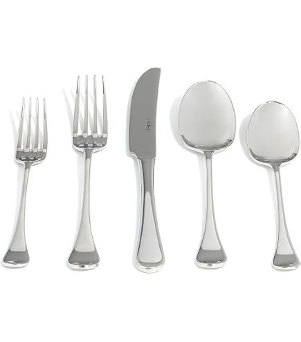 Amazon.com: Lucky Wood Ami Dinner Cutlery Set, 10 Pieces, Knives