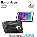 Note 4 Case, Galaxy Note 4 Case, Starshop [Heavy Duty] Dual Layers Kickstand Case with [0.33m 9H Tempered Glass Screen Protector Included] and Locking Belt Clip (Black)