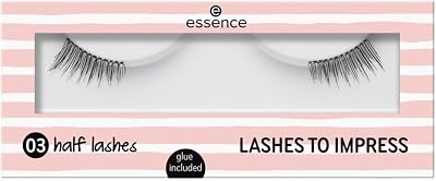 essence LASHES TO IMPRESS No. 03 Black False Eyelashes Volumizing Vegan