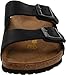 Birkenstock Unisex Arizona Sandal,Black Oiled Leather,41 M EU